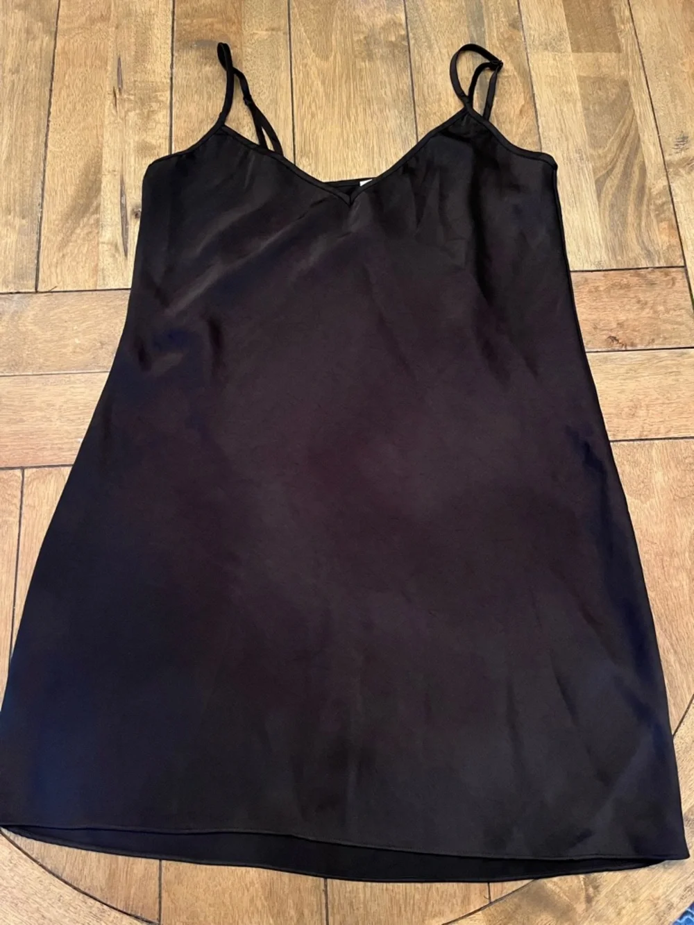Wilfred Black Mini Slip Dress size Medium - Picture 4 of 8